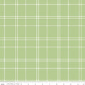 The North Pole Plaid Honeydew by Riley Blake Designs - 1/2 Yard