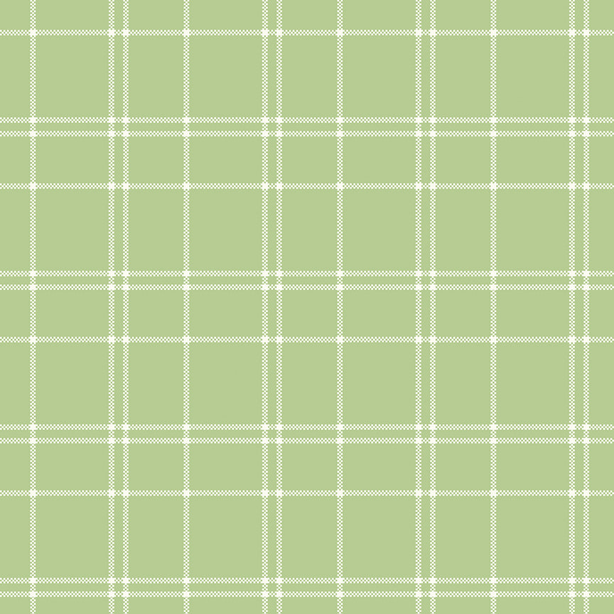The North Pole Plaid Honeydew by Riley Blake Designs - 1/2 Yard - image 2