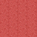 The Christmas Mouse - Snowflake Red FLANNEL for Northcott- 1/2 YARD