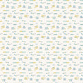 Lucky Day Flannel Cream Lucky Yardage by Jillian Phillips for FIGO FLANNEL- 1/2 YARD
