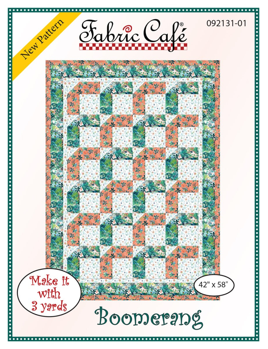 Boomerang Quilt Pattern