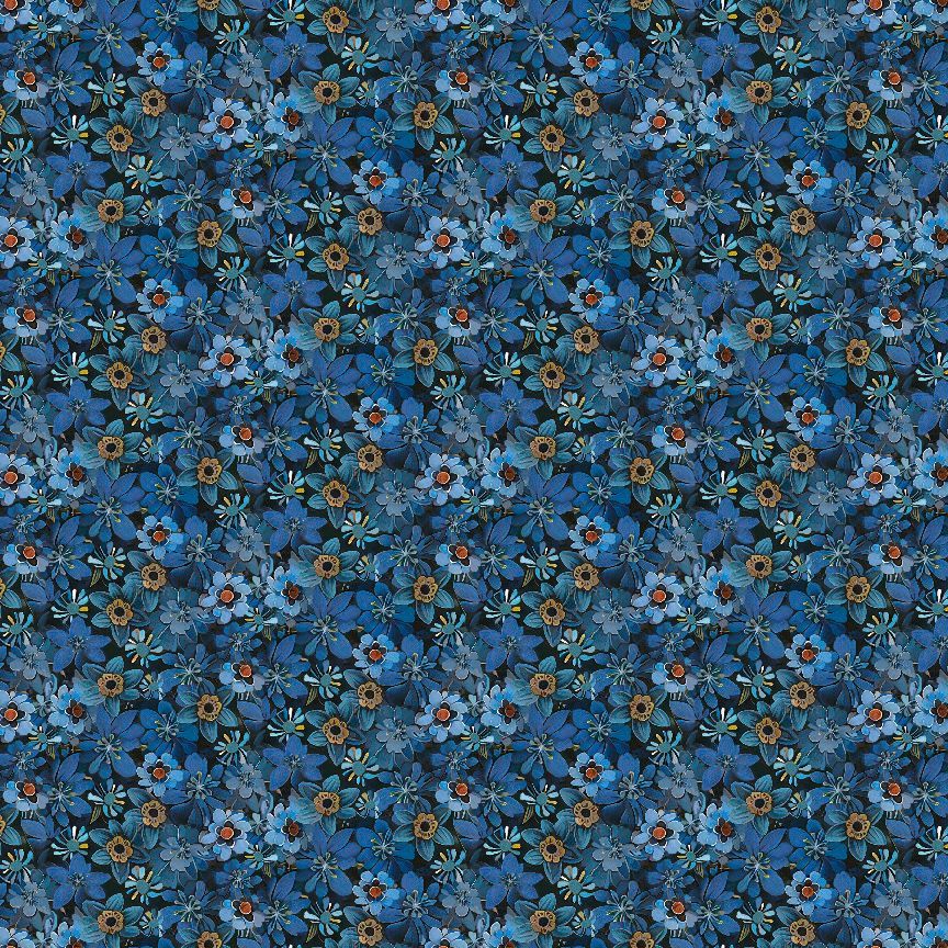 Tiny Packed Floral for TTF - 1/2 Yard