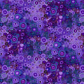 Painted Circle Geo Lavender for TTF - 1/2 Yard