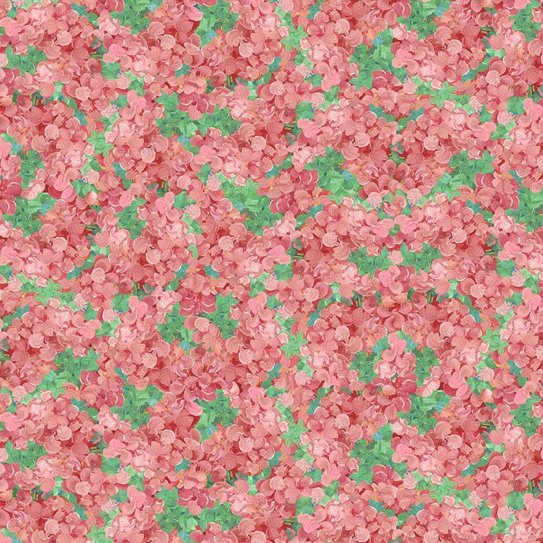 Impression - PACKED PETALS- Petal - by CHONG-A HWANG for Timeless Treasures - 1/2 YARD