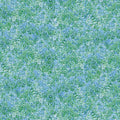 Impression - Brushed Floral Texture - Evergreen - by CHONG-A HWANG for Timeless Treasures - 1/2 YARD