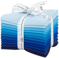 Kona Cotton Waterfall Fat Quarter Bundle - 12 Pieces
