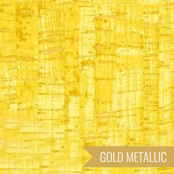 Uncorked in Gold Metallic - Windham - Fat Quarter 18" X 21"