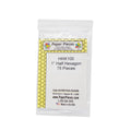 1" Half Hexagon Paper Pieces - 100 Pieces