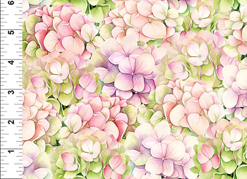 2026 All Southeast Shop Hop Hydrangea Pink by In the Beginning Fabrics - 1/2 YARD