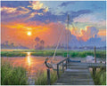 Inlet Solitude Sunset Beach Panel