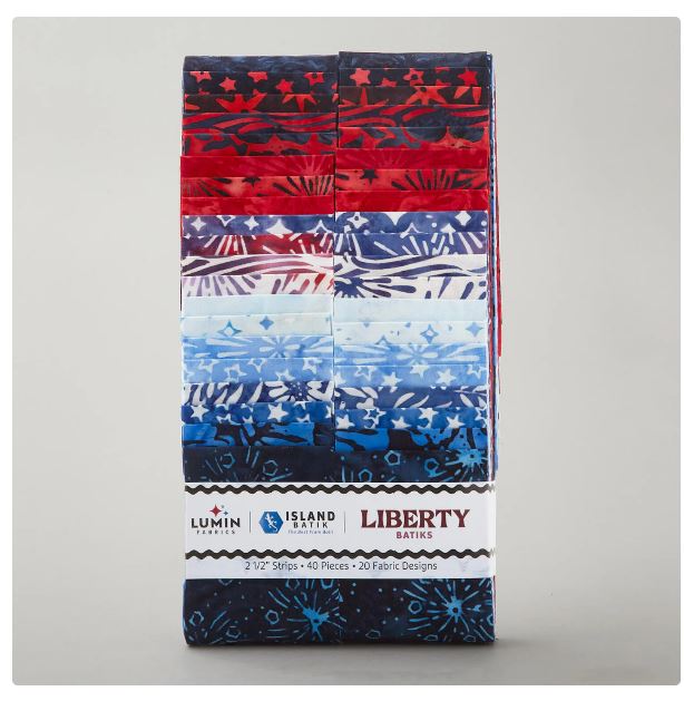 Liberty Batiks Favorites Strips for Island Batik
