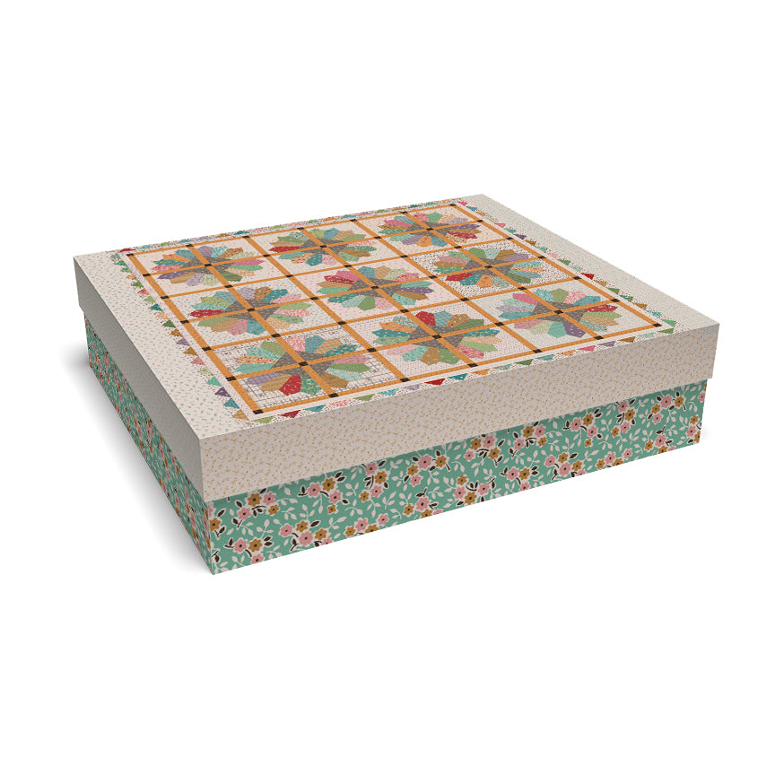 Gentler Times Delightful Quilt Kit by Lori Holt for Riley Blake Designs