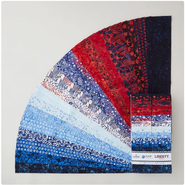 Liberty Batiks Favorites Strips for Island Batik