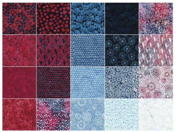 Liberty Batiks Favorites Strips for Island Batik