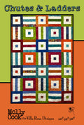 Villa Rosa Designs Chutes & Ladders Quilt Pattern 50" x 70"