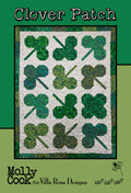 Villa Rosa Designs Clover Patch Quilt Pattern 46" x 59"