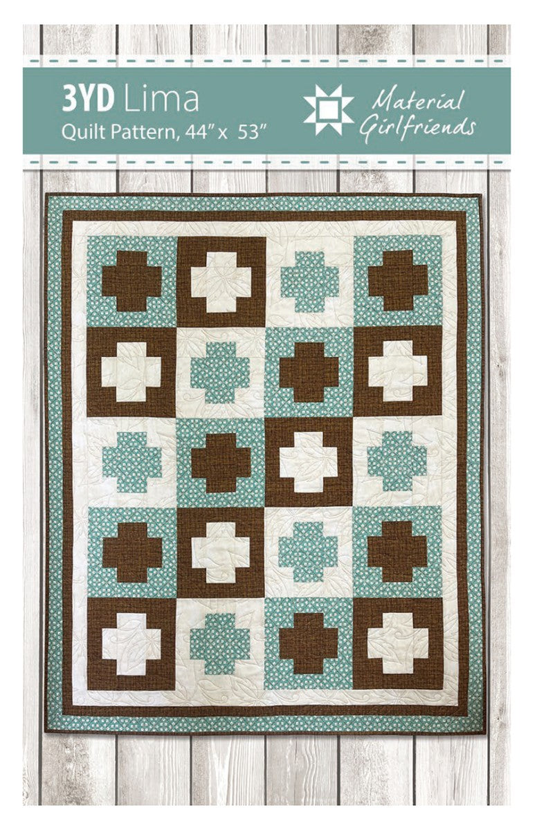 3YD Lima Quilt Pattern