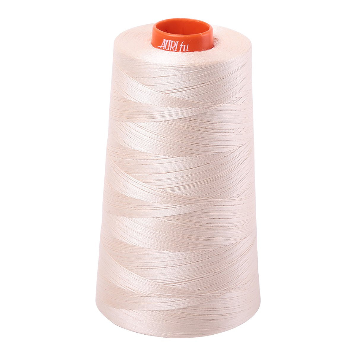 Aurifil Mako Cotton Thread 50wt 6452yd Cone - Light Sand 2000