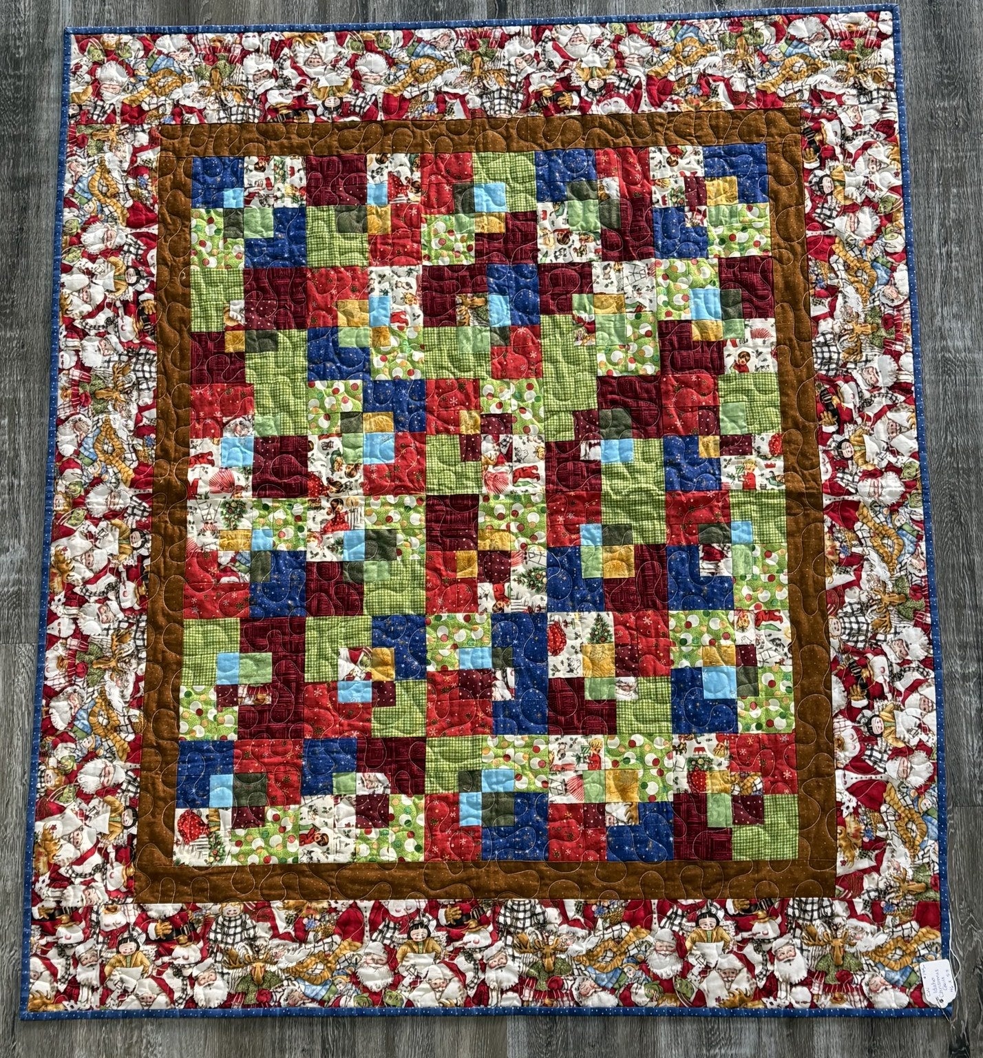 Idaho Christmas Quilt by CW 46" X 53"