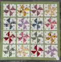3D Pinwheel Quilt Wall Hanging 30" X 30"