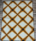 Irish Chain Autumn Quilt by CW 66" X 87"