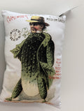 Vintage Cucumber Seed Pillow by Quilts by Anne 11" X 7"