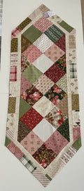 Romantic Patchwork Table Runner by Quilts by Anne 19" X 54" APP102