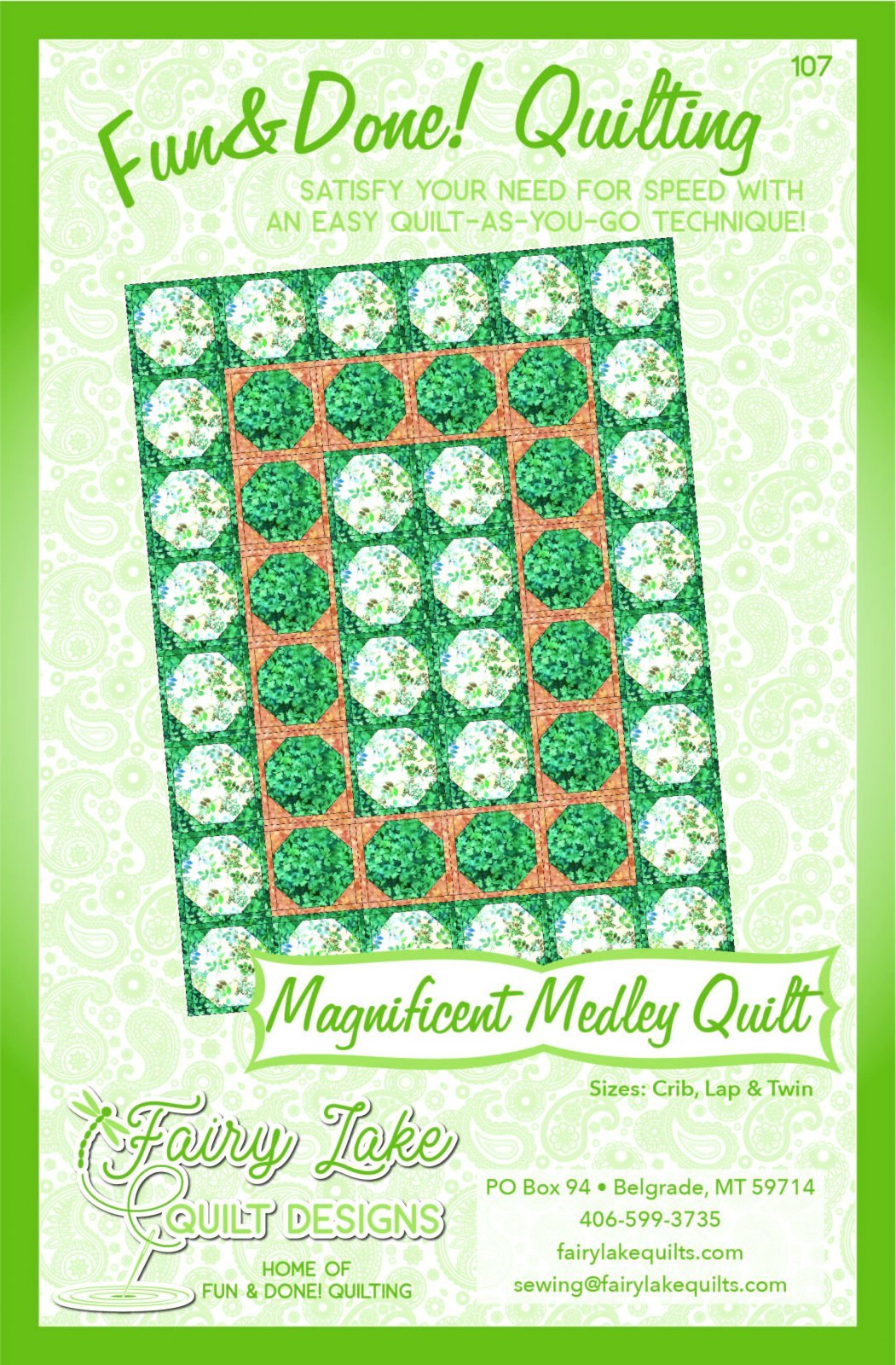 Magnificent Medley Quilt Pattern