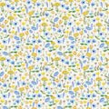 Bee & Bee Kind - Mini Floral Cream Yardage - Timeless Treasures - 1/2 YARD