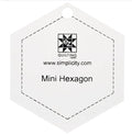 EZ Quilting Jelly Roll Ruler : Mini Hexagon