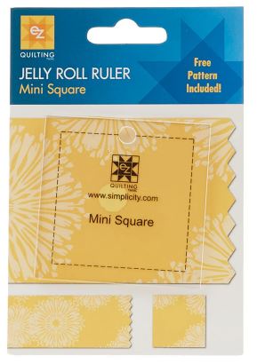EZ Quilting Jelly Roll Ruler: Mini Square