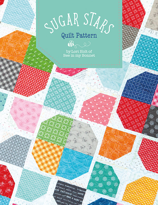 Bee In My Bonnet Sugar Stars Quilt Pattern from RBD