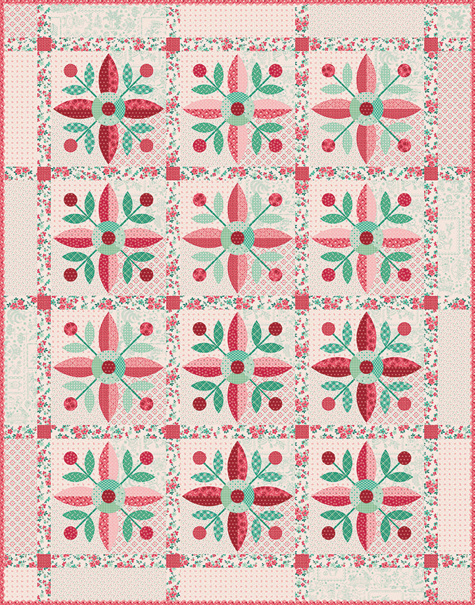 Lori Holt Vintage Applique Quilt Pattern from RBD