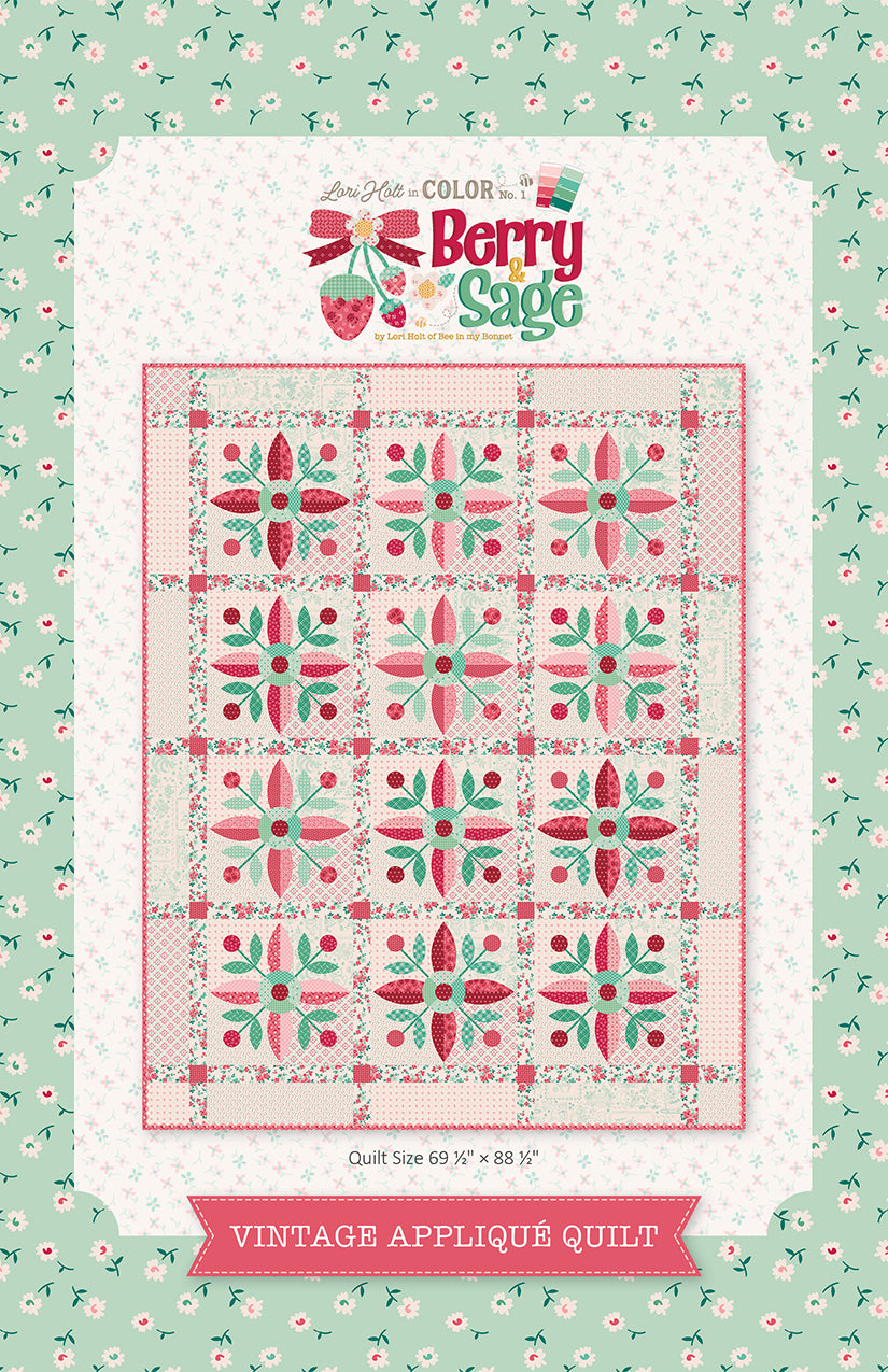 Lori Holt Vintage Applique Quilt Pattern from RBD