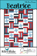 Villa Rosa Designs Beatrice Quilt Pattern 54" x 72"