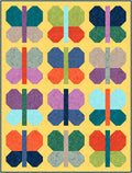 Villa Rosa Designs Kaleidoscope Quilt Pattern 56" x 74"