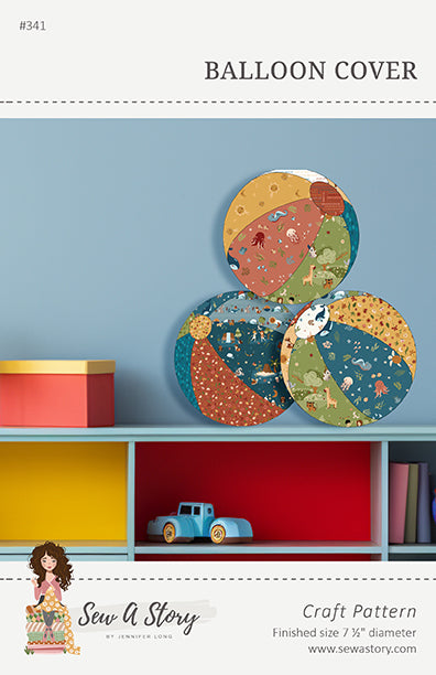 Balloon Cover by Jennifer Long with Sew a Story Pattern - PAPER