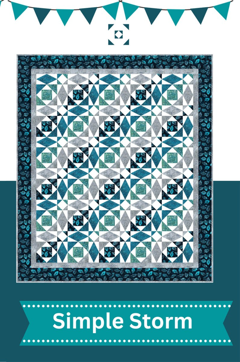 Simple Storm by Snowball Quilt Pattern