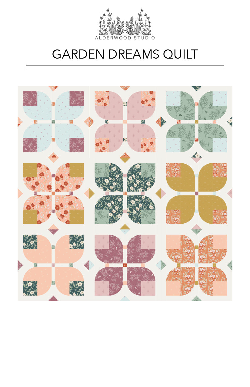 Alderwood Studio Garden Dreams Quilt Pattern - image 4