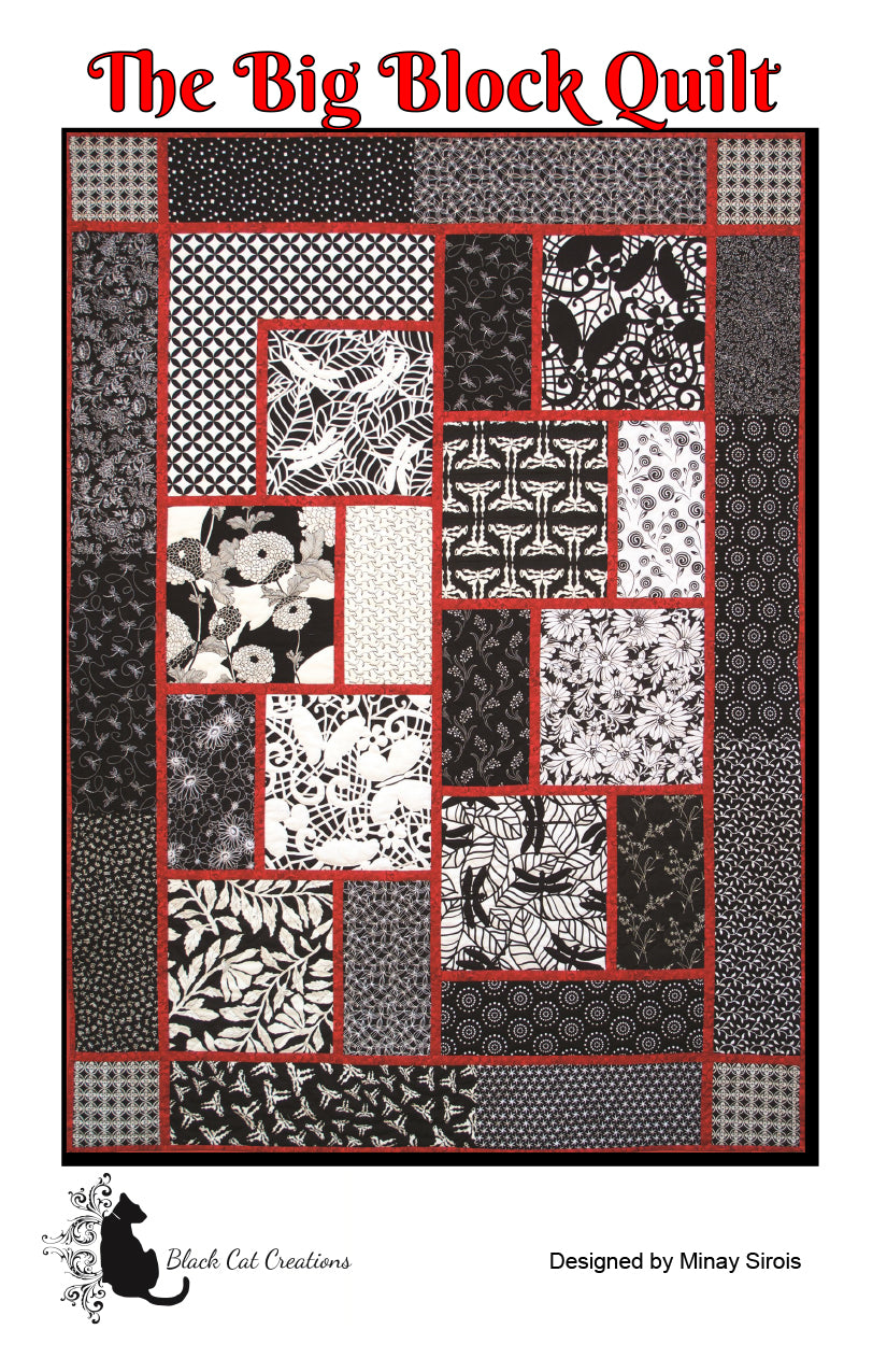 The Big Block Quilt by Black Cat Creations from RBD