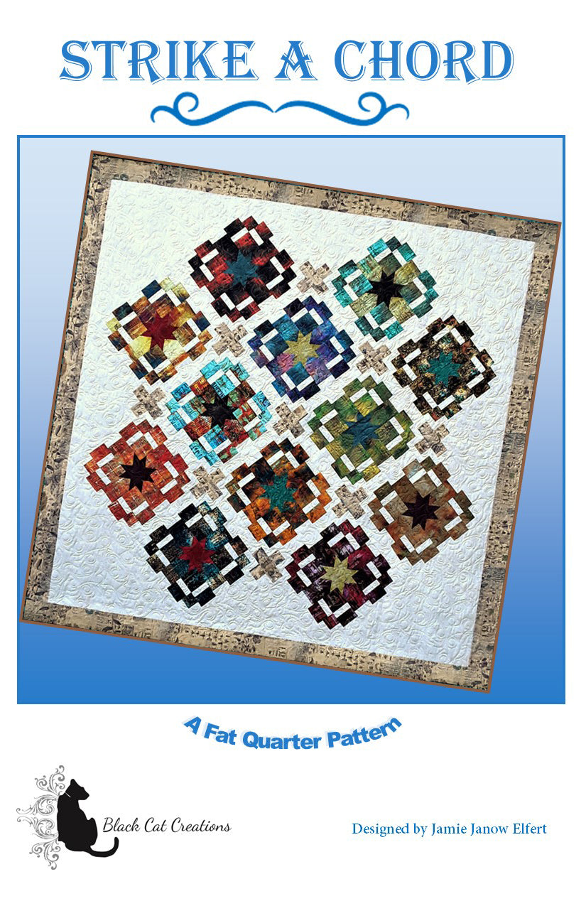 Strike a Chord by Black Cat Creations - FQ Friendly!
