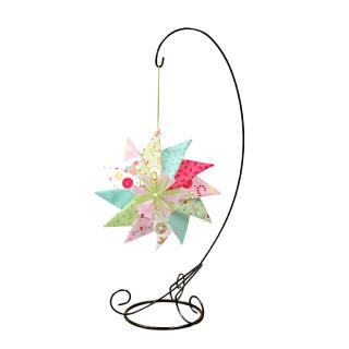 No Sew Ornaments (Pinwheel) by The Ornament Girl
