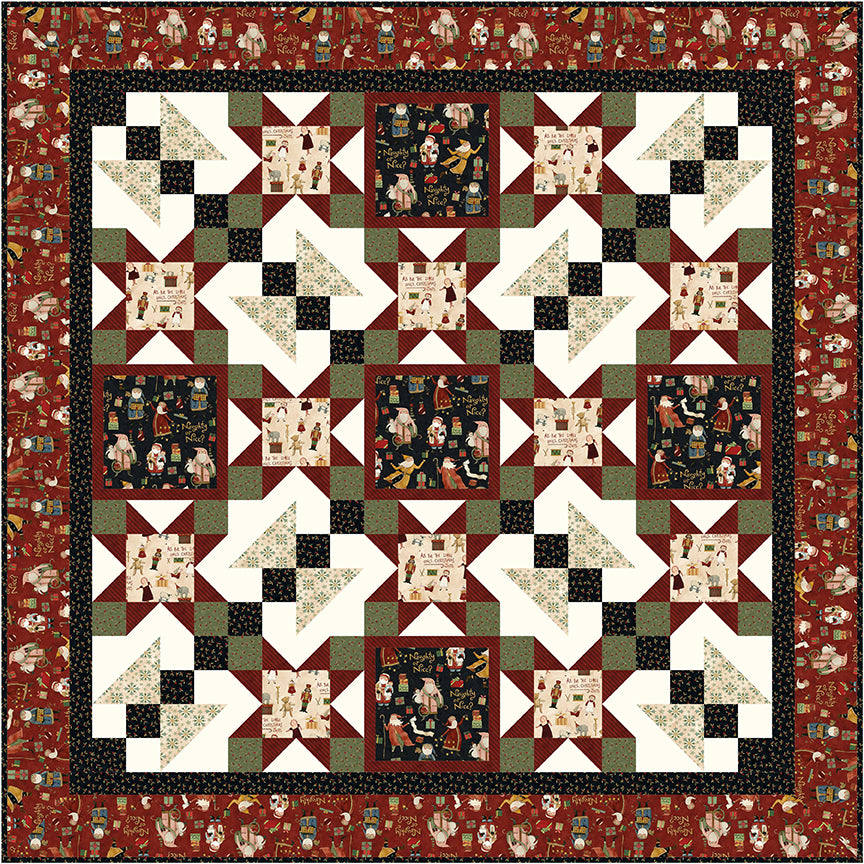 Front and Center Quilt by Bound To Be Quilting