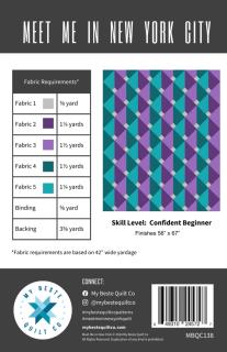 Meet Me in New York City by My Beste Quilt Co from RBD