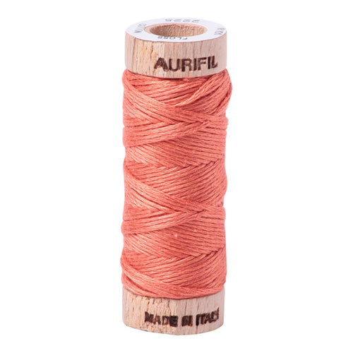 Aurifil 6-Strand Cotton Floss – Salmon – 18 yd