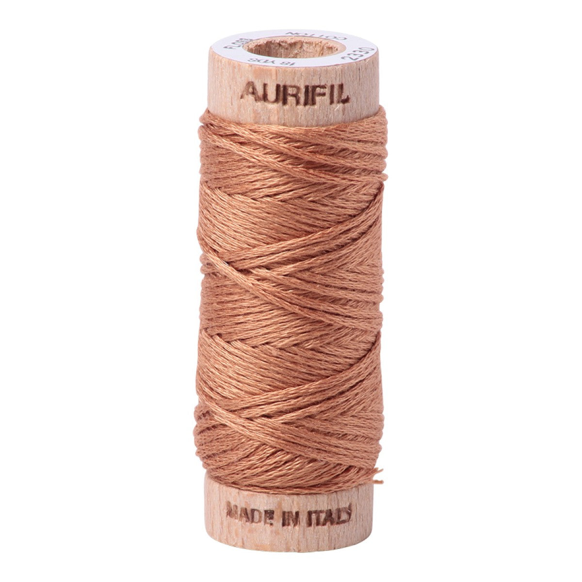 Aurifil 6-Strand Cotton Floss – Light Chestnut – 18 yd