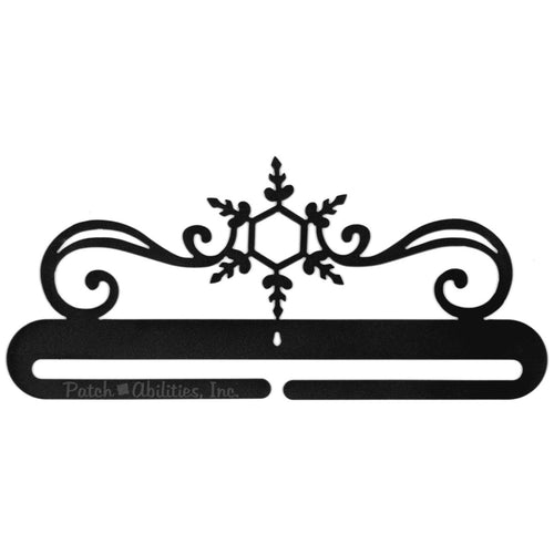 12in Snowflake Swirls hanger