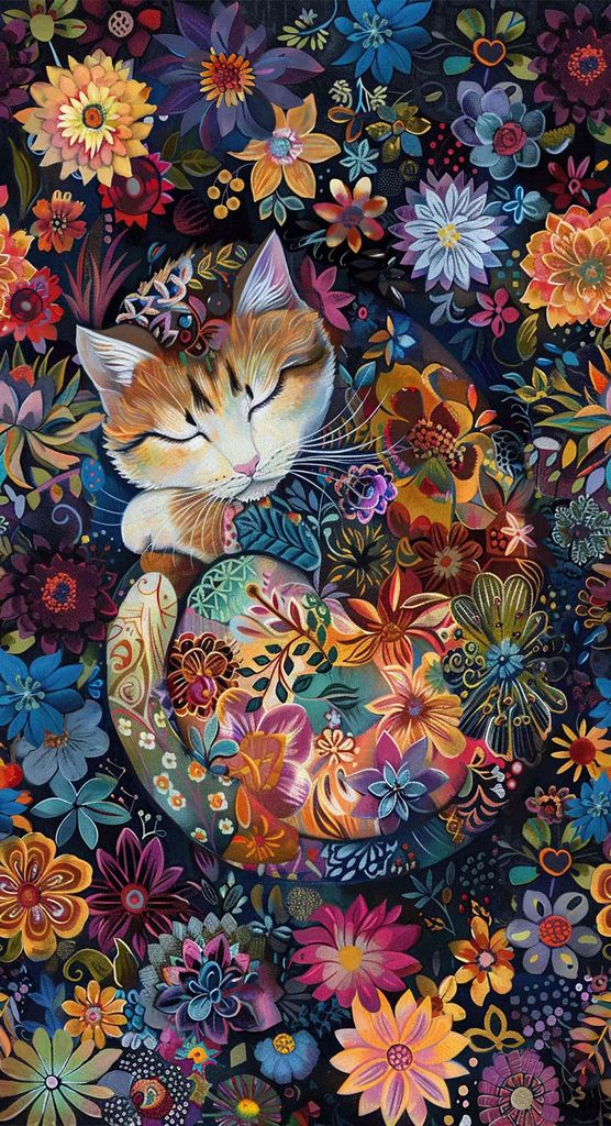 Calico Cat Panel for TTF - PANEL 24"