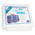 Soft and Stable Project Pack 100% Polyester Foam White 72" x 58"