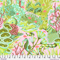 Floral Reef Reef What You Sew Coralline by Tula Pink fabric